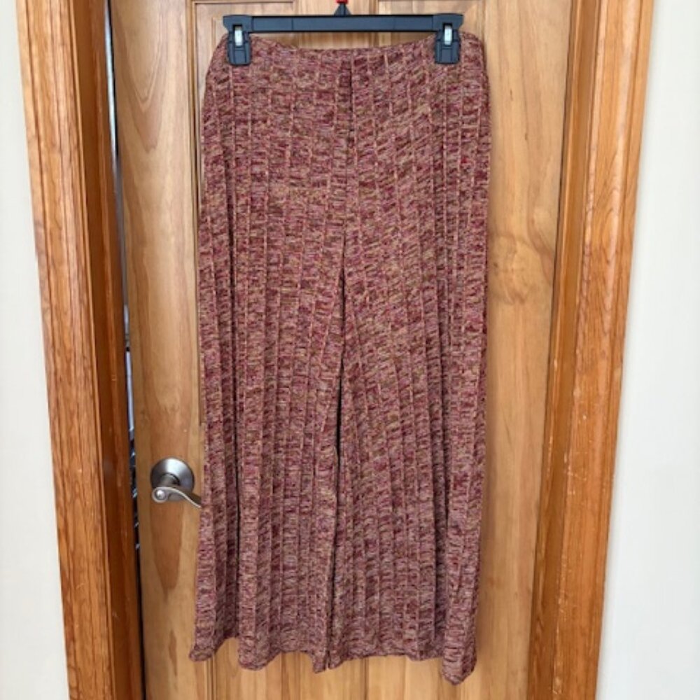 Zara ribbed knit culottes